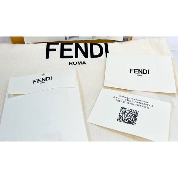 Fendi Colibrí Lite Pointed Toe Slingback Pump Kitten Heel Rose Women Size 38.5 - Picture 10 of 11